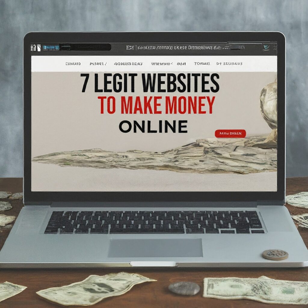 7 Legit Websites to Make Money 